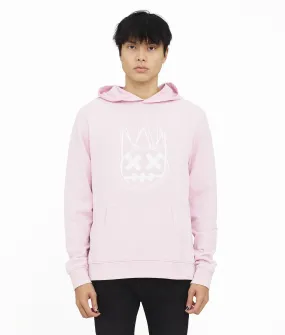 Cult Of Individuality - "French Terry Logo" Pullover (Powder Pink) - Cotton Full Zip Relaxed