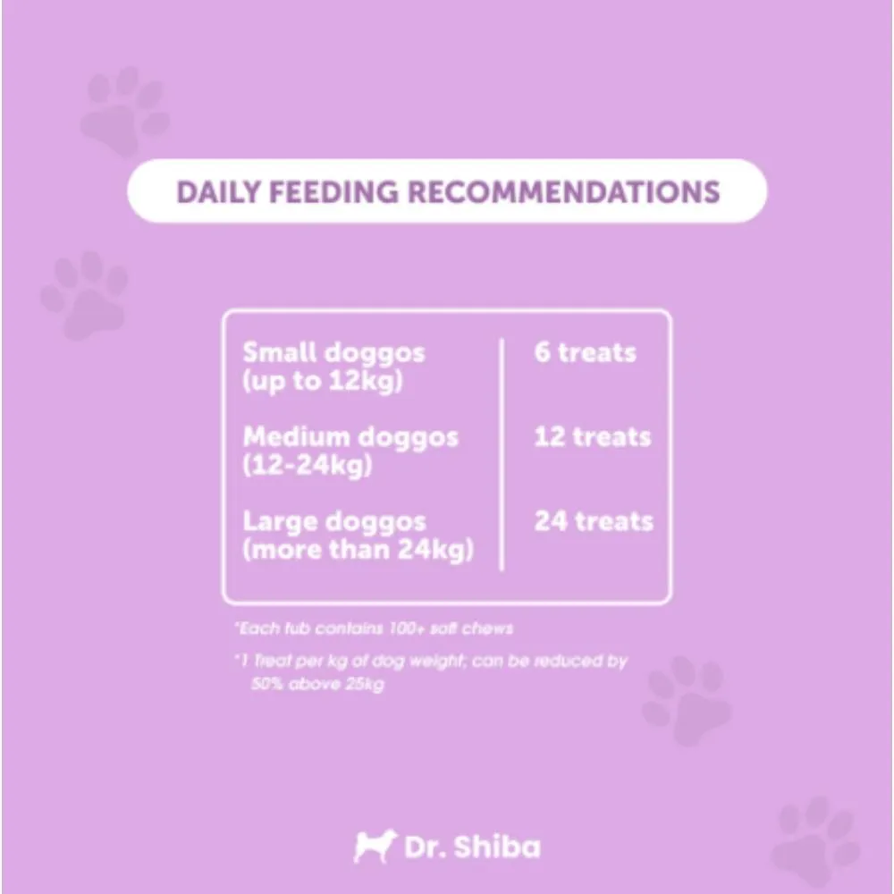 Dr. Shiba Dog Treats Supplement Silky Fur Duck 250g