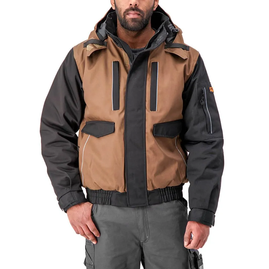 DuraDrive Men's TRADESMAN Two Tone Hooded Jacket