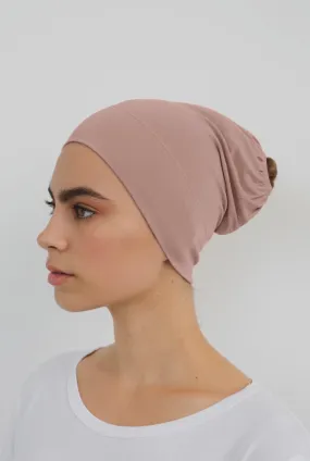 DUSTY ROSE BAMBOO CAP