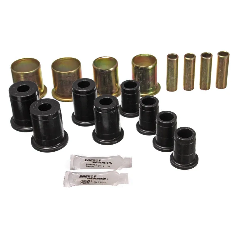 Energy Suspension Hyper-Flex Front Lower / Upper Control Arm Bushing - Black - GM Compact SUV / Truck 1983-2004