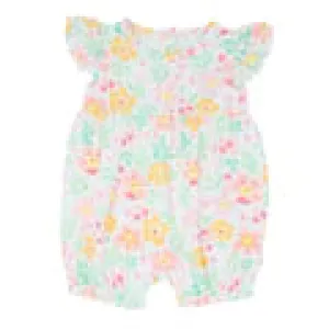 Fantasy Flower Ruffled Romper