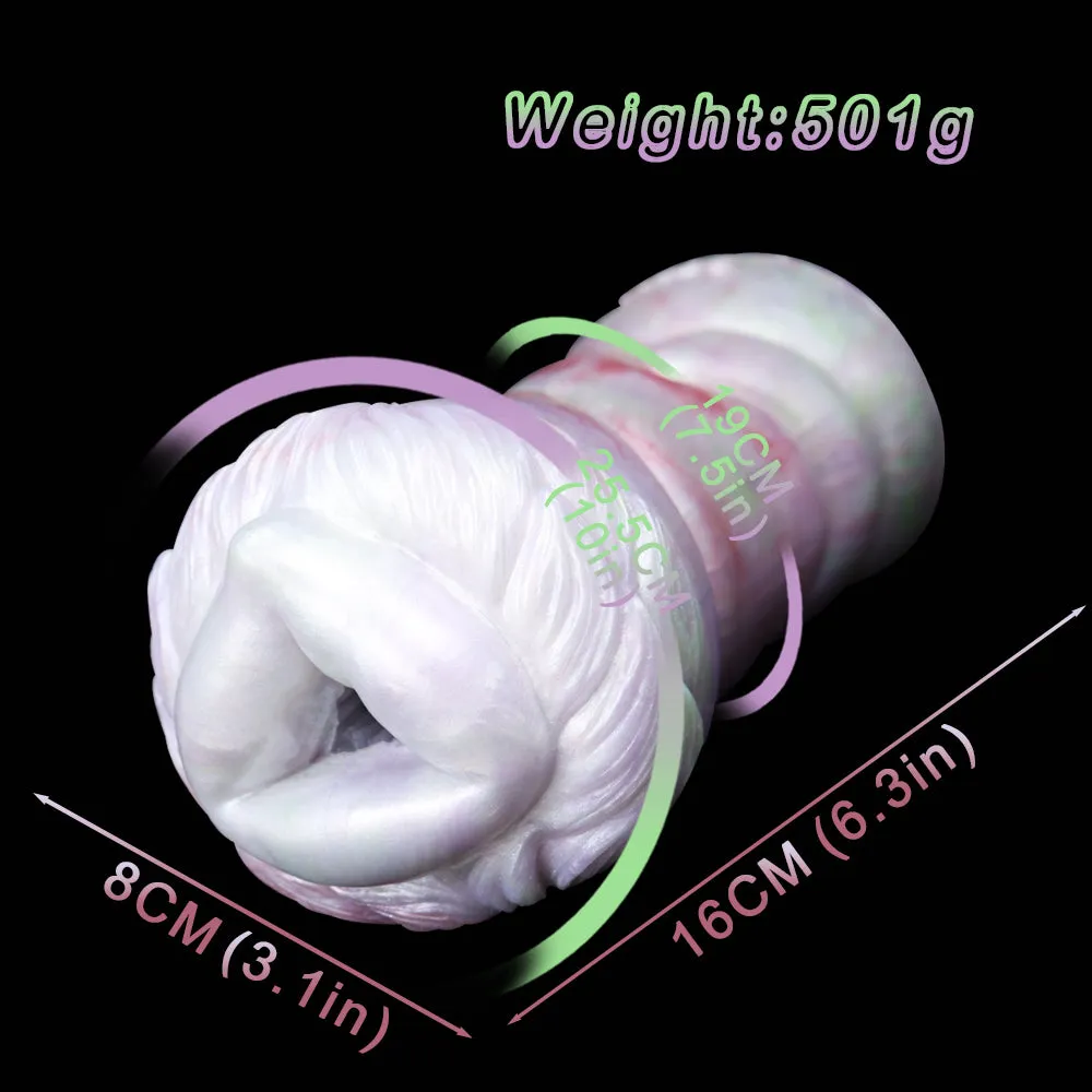 Fantasy Monster Pussy Pocket Masturbator - Preimium Silicone Alien Vaginal Penis Massager