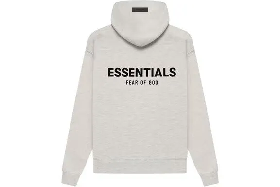 Fear Of God Essentials Hoodie Light Oatmeal (SS22)