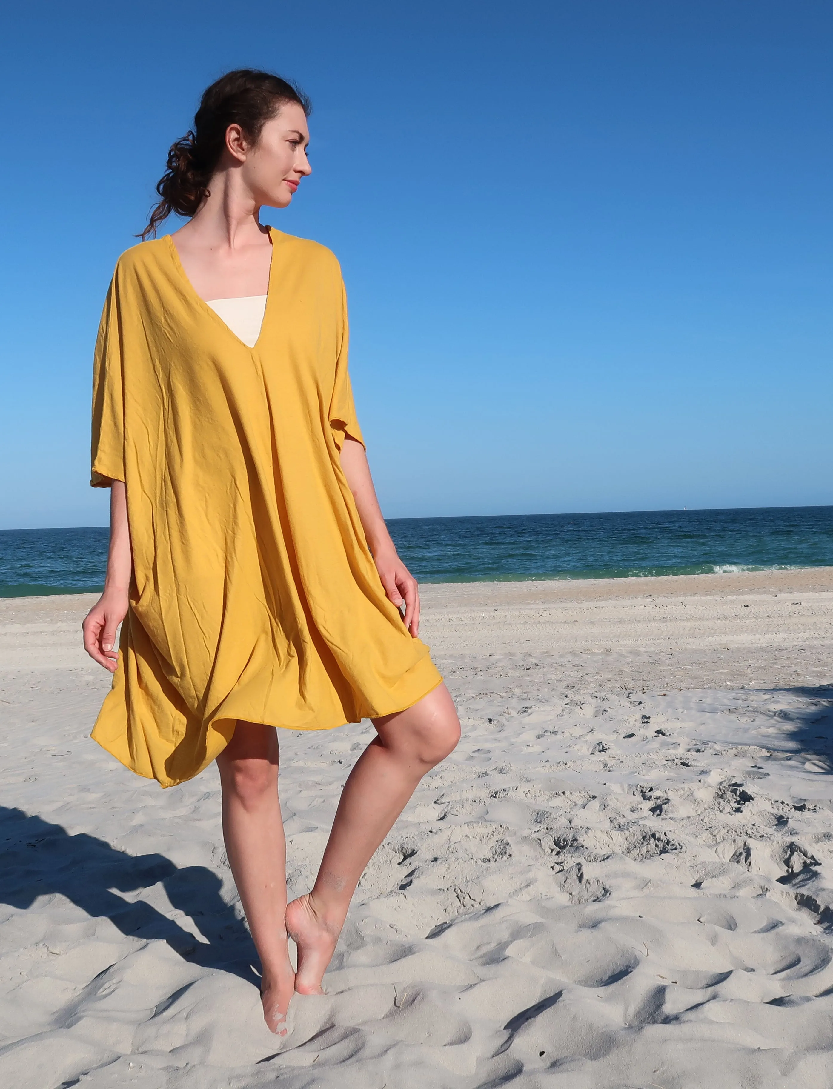 Flip V Short Kaftan