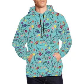 Fresh Fleur Sky Hoodie for Men (USA Size)