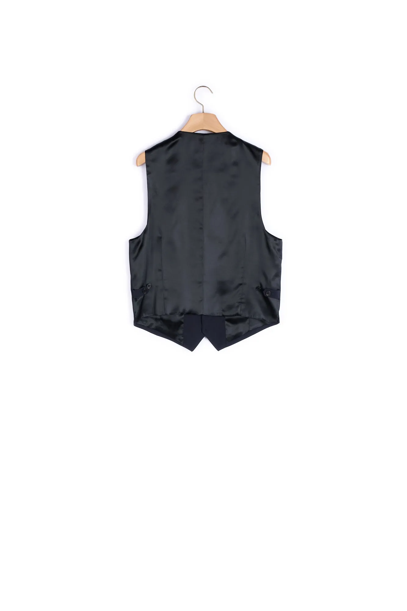 Gilet slim fit en laine super 120s