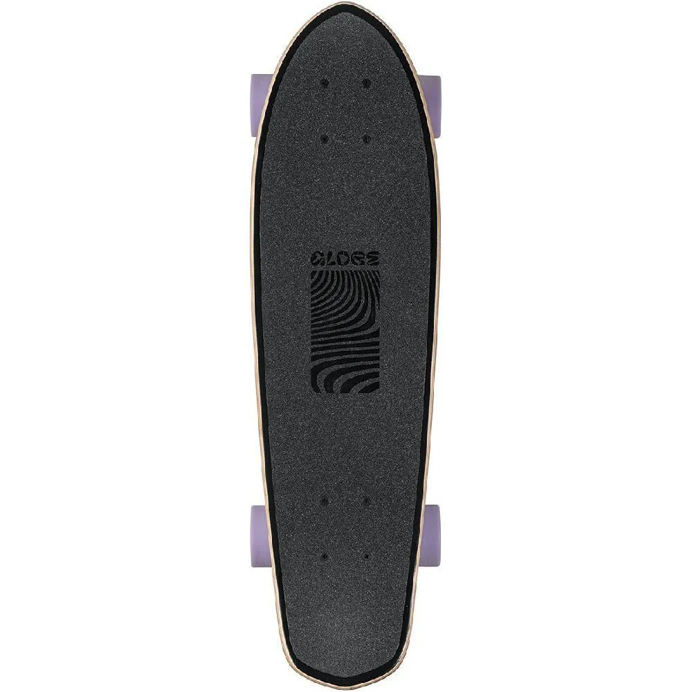 Globe Blazer Black/Purple 26" Cruiser Longboard