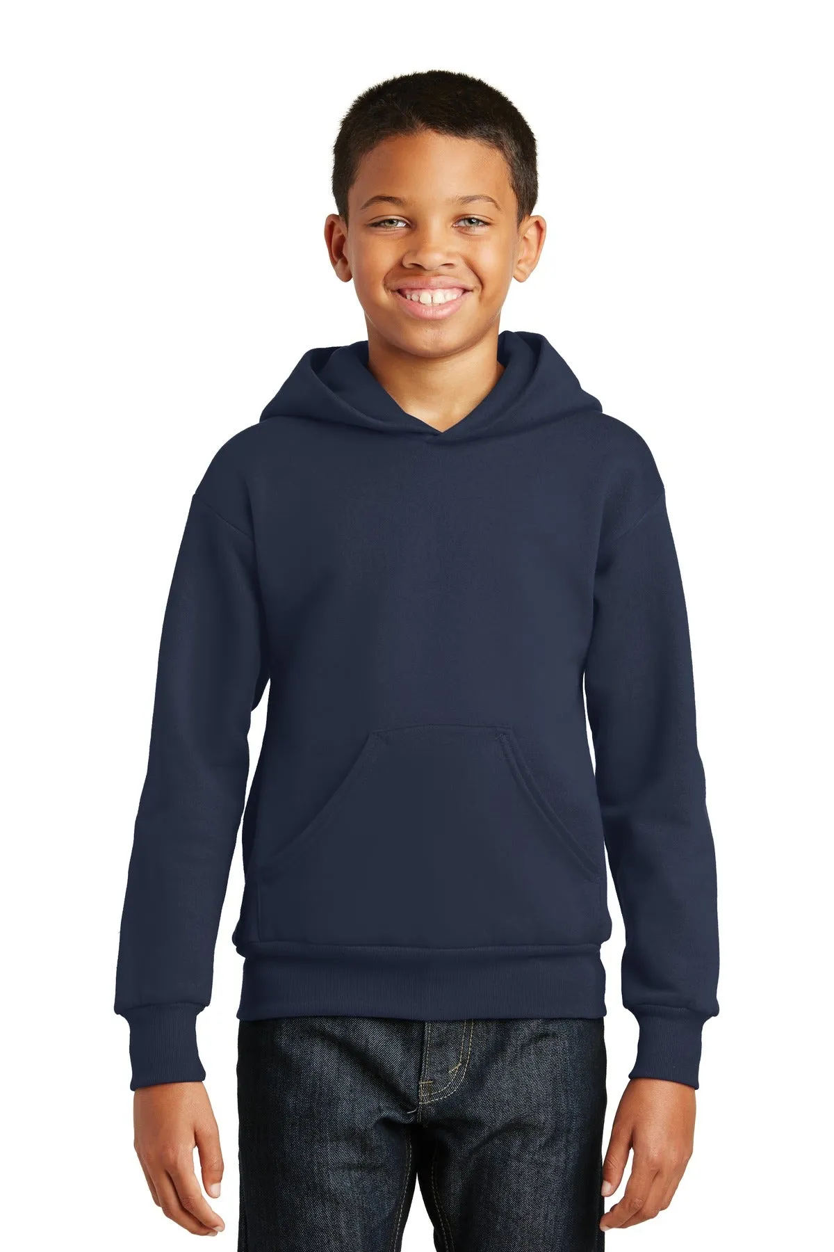 Hanes - Youth EcoSmart Pullover Hooded Sweatshirt. P470