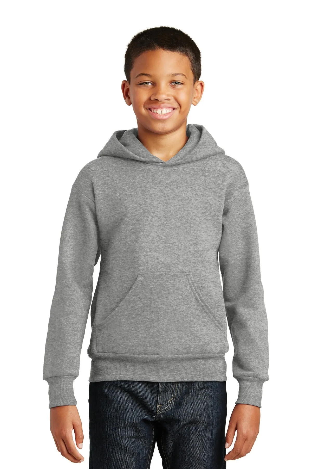 Hanes - Youth EcoSmart Pullover Hooded Sweatshirt. P470