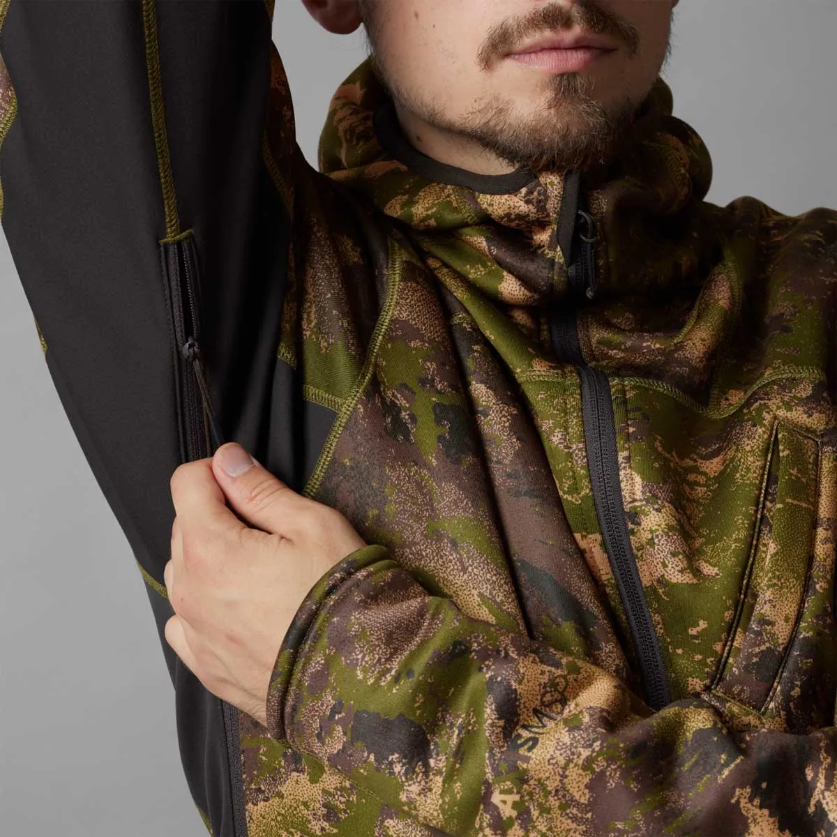 Harkila Deer Stalker Camo Fleece Hoodie