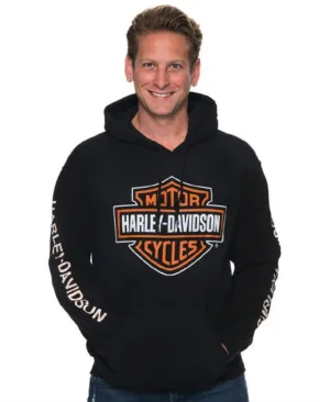 Harley-Davidson® Men's Bar & Shield Logo Pullover Hooded Sweatshirt 30297503