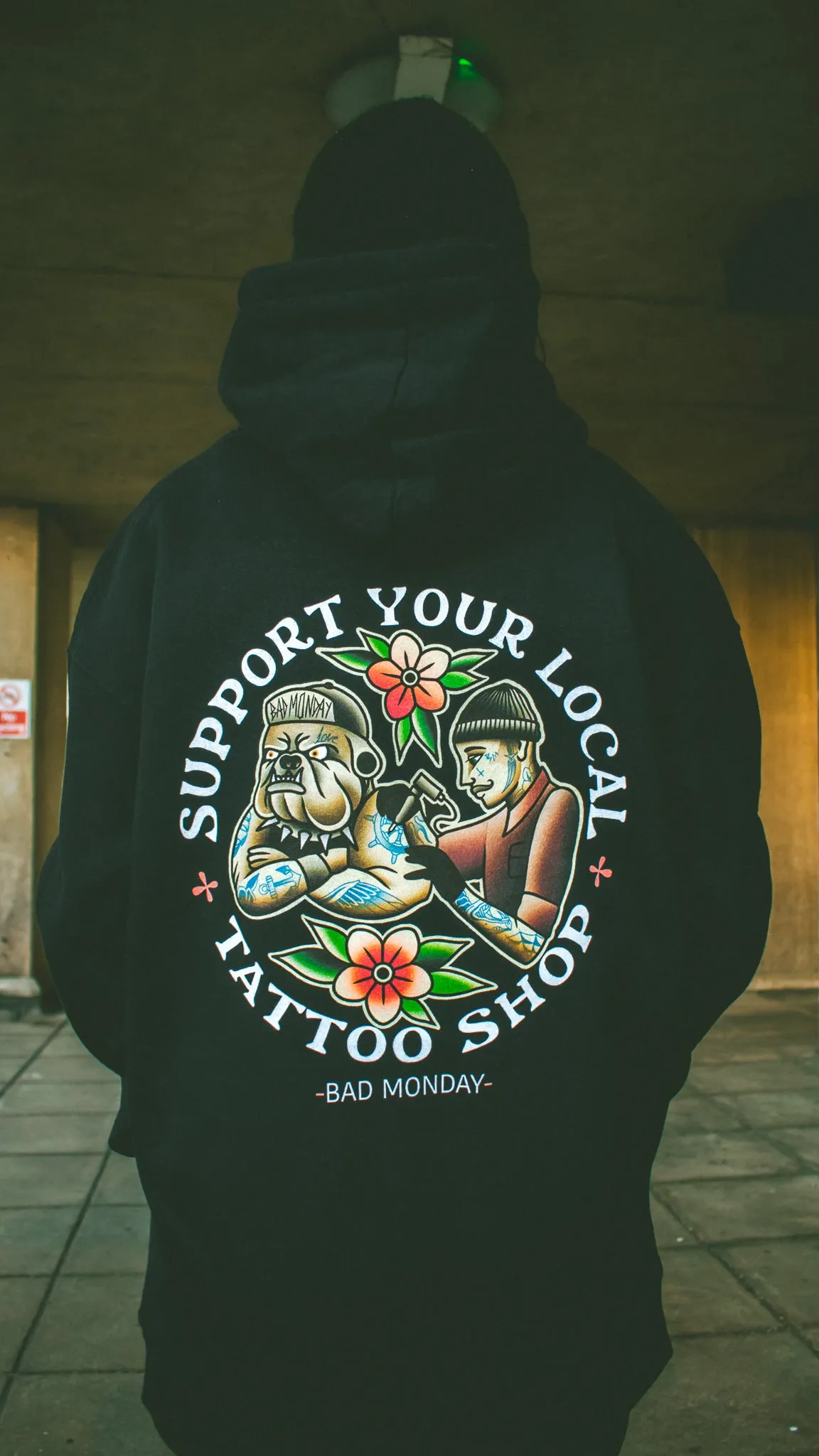 Heavy Weight Bulldog - Support Hoodie