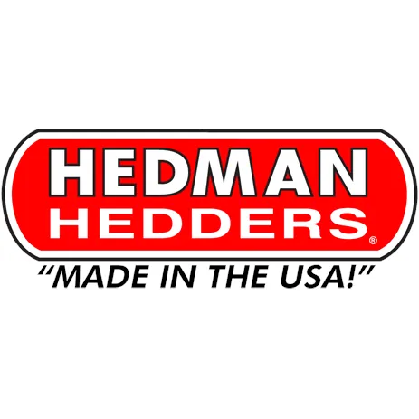 Hedman Hedders Street Headers - 1.5 in Primary - 2.5 in Collector - Black Paint - Small Block Chevy - GM Compact SUV / Truck 1982-2000 69530 - Pair