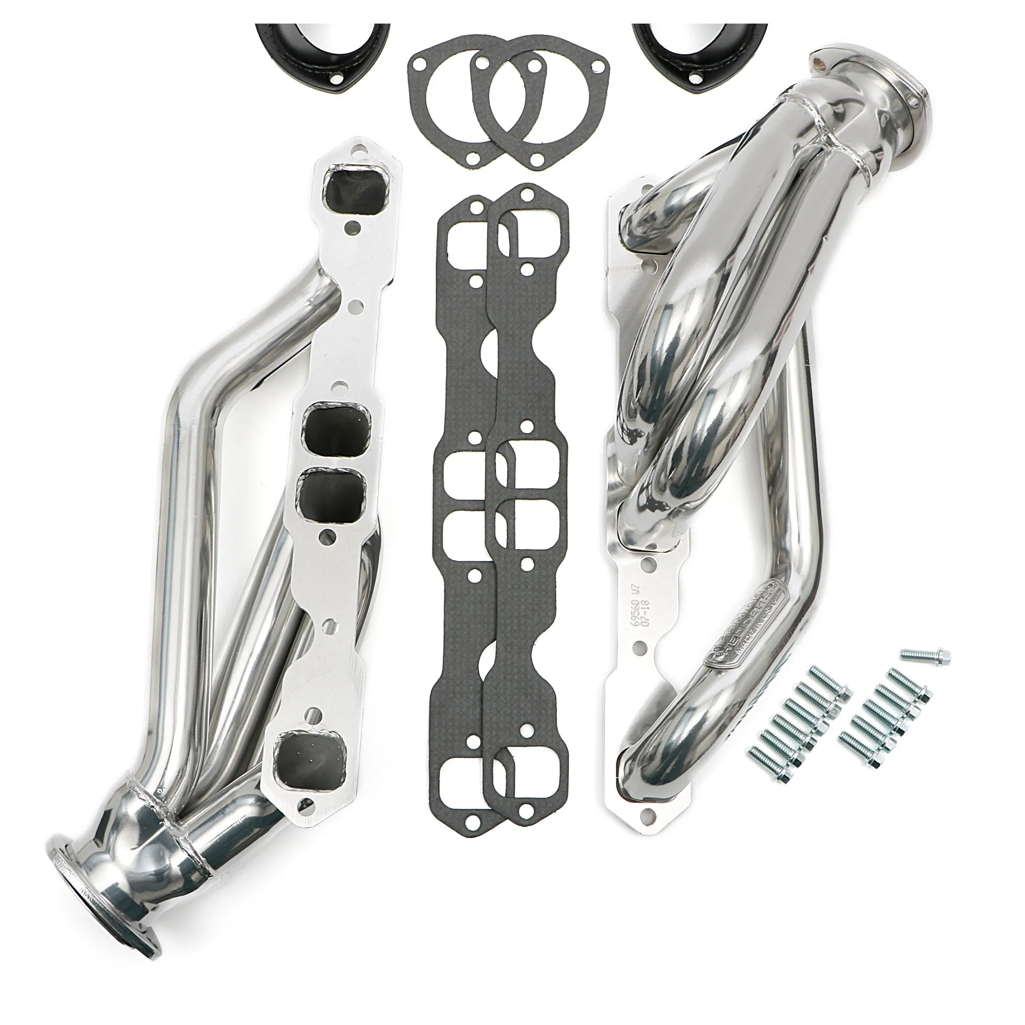 Hedman Hedders Street Headers - 1.75 in Primary - 3 in Collector - Small Block Chevy - GM Compact SUV / Truck 1982-2004 69566 - Pair