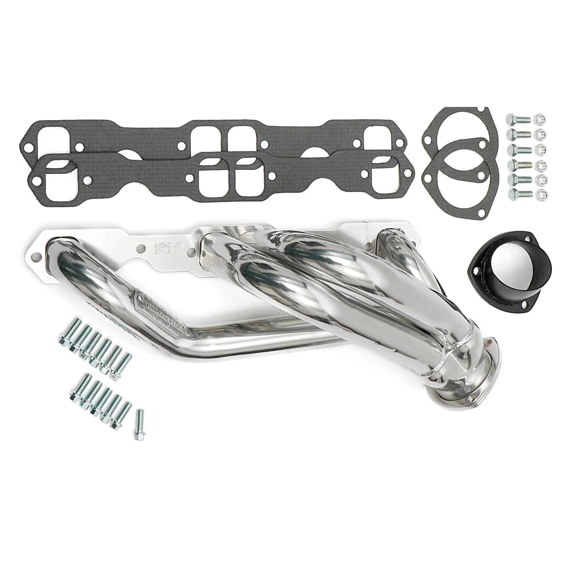 Hedman Hedders Street Headers - 1.75 in Primary - 3 in Collector - Small Block Chevy - GM Compact SUV / Truck 1982-2004 69566 - Pair