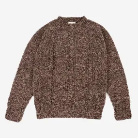 Heritage Wool Chunky Cable Knit Sweater - Bovek