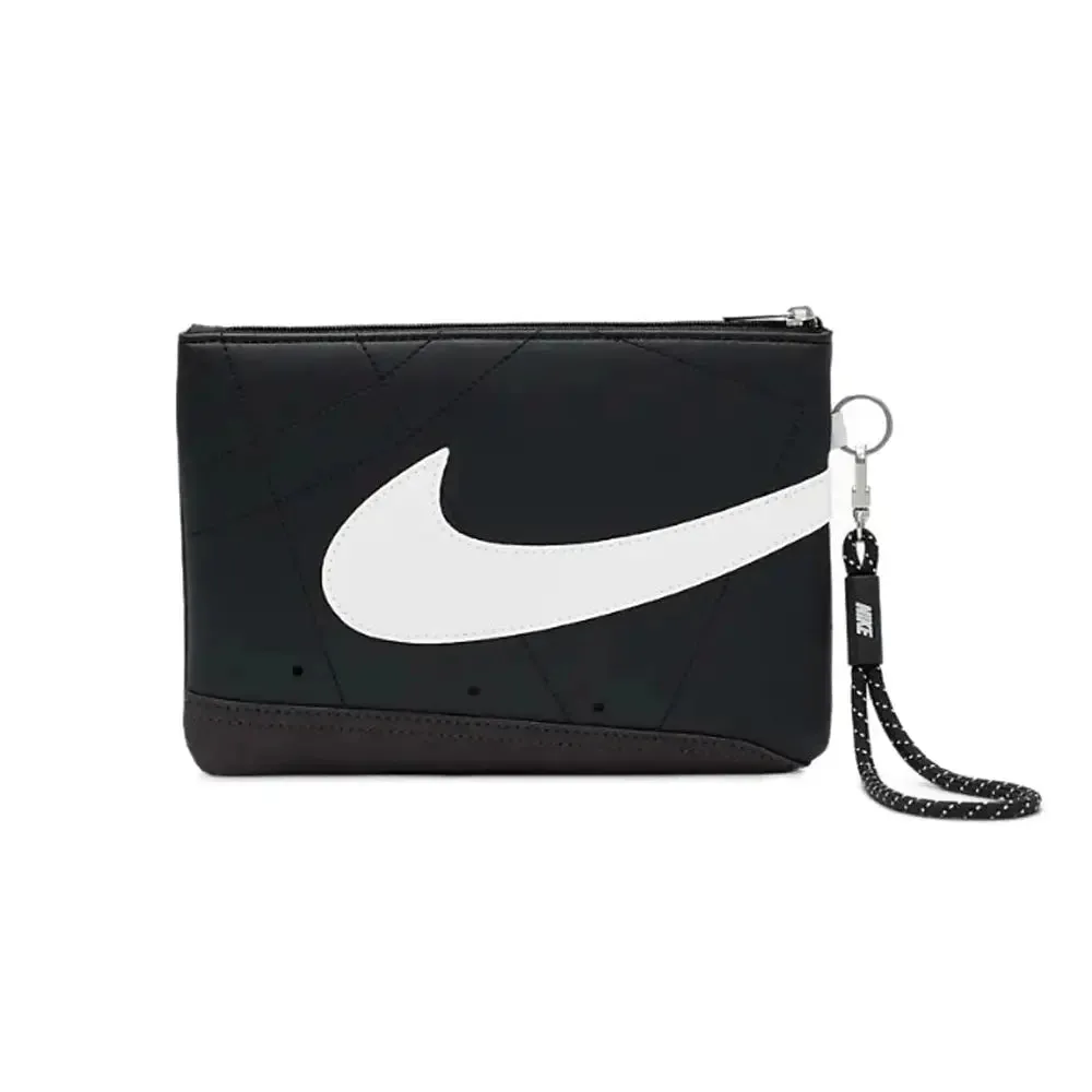 Icon Blazer Wristlet Large Black White