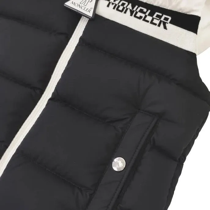 Infants Moncler Navy Nurow Bodywarmer