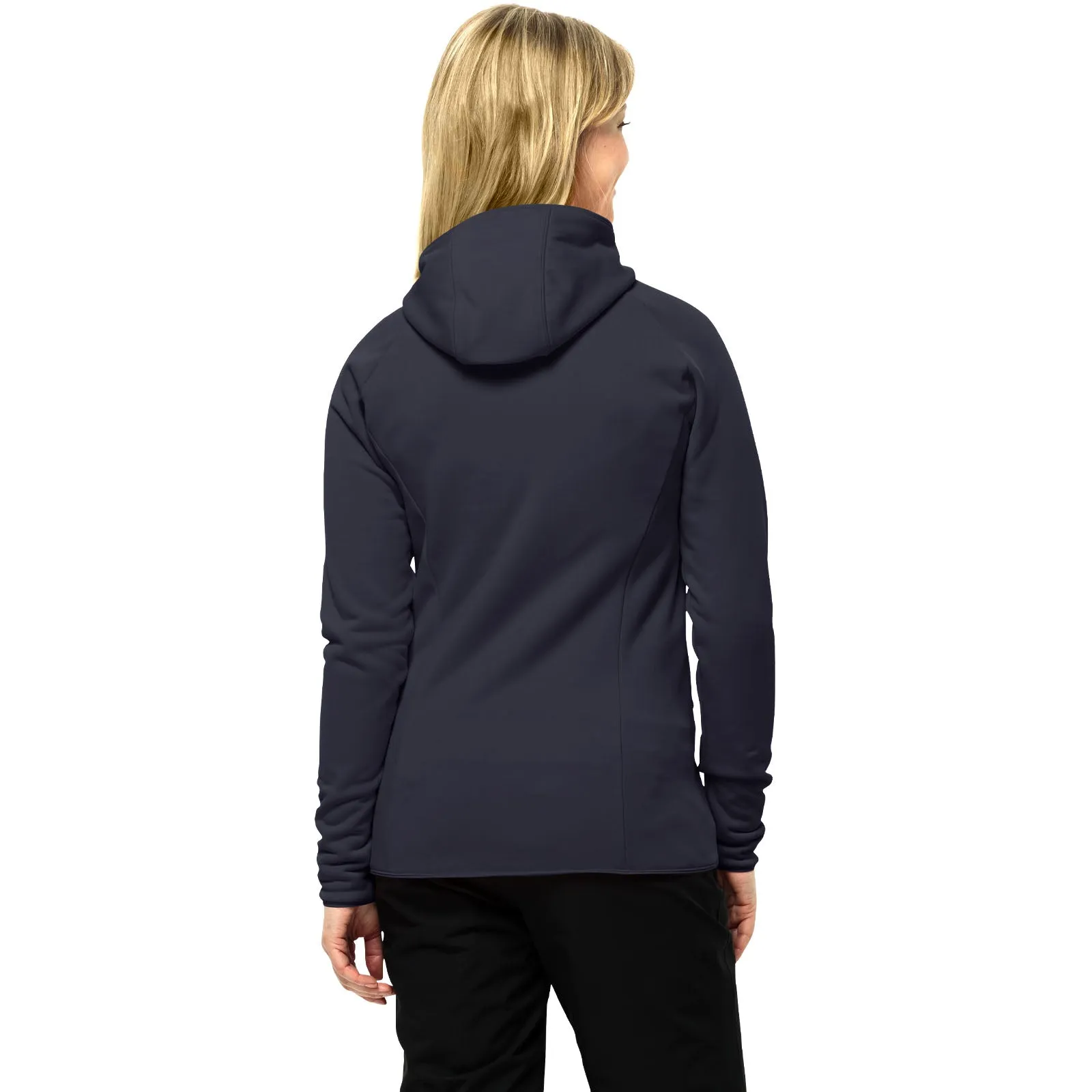 Jack Wolfskin Womens Baiselberg Outdoor Full Zip Hooded Fleece Jacket