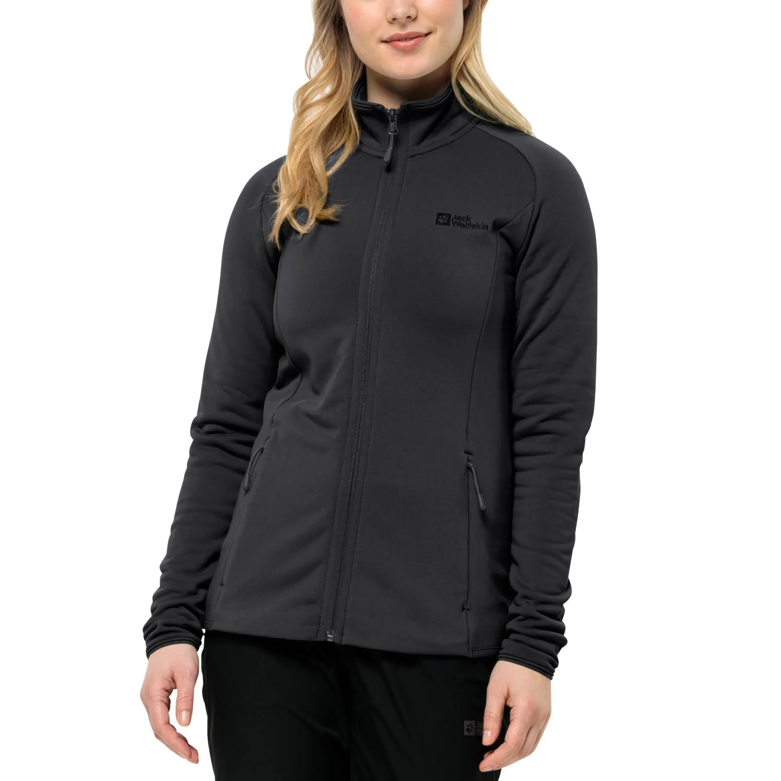 Jack Wolfskin Womens Baisleberg Full Zip Stretch Fleece Jacket