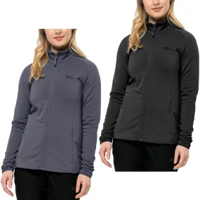 Jack Wolfskin Womens Baisleberg Full Zip Stretch Fleece Jacket