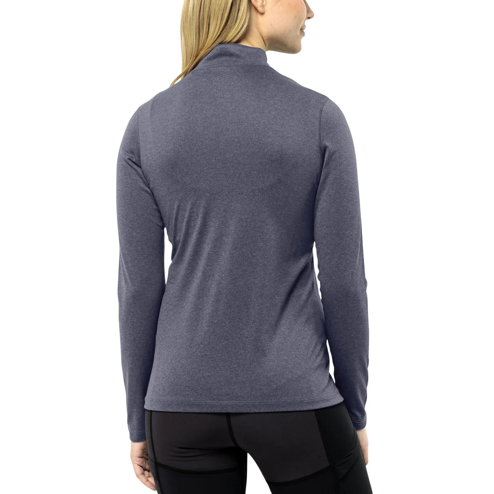 Jack Wolfskin Womens Sky Thermal Half Zip Baselayer Fleece