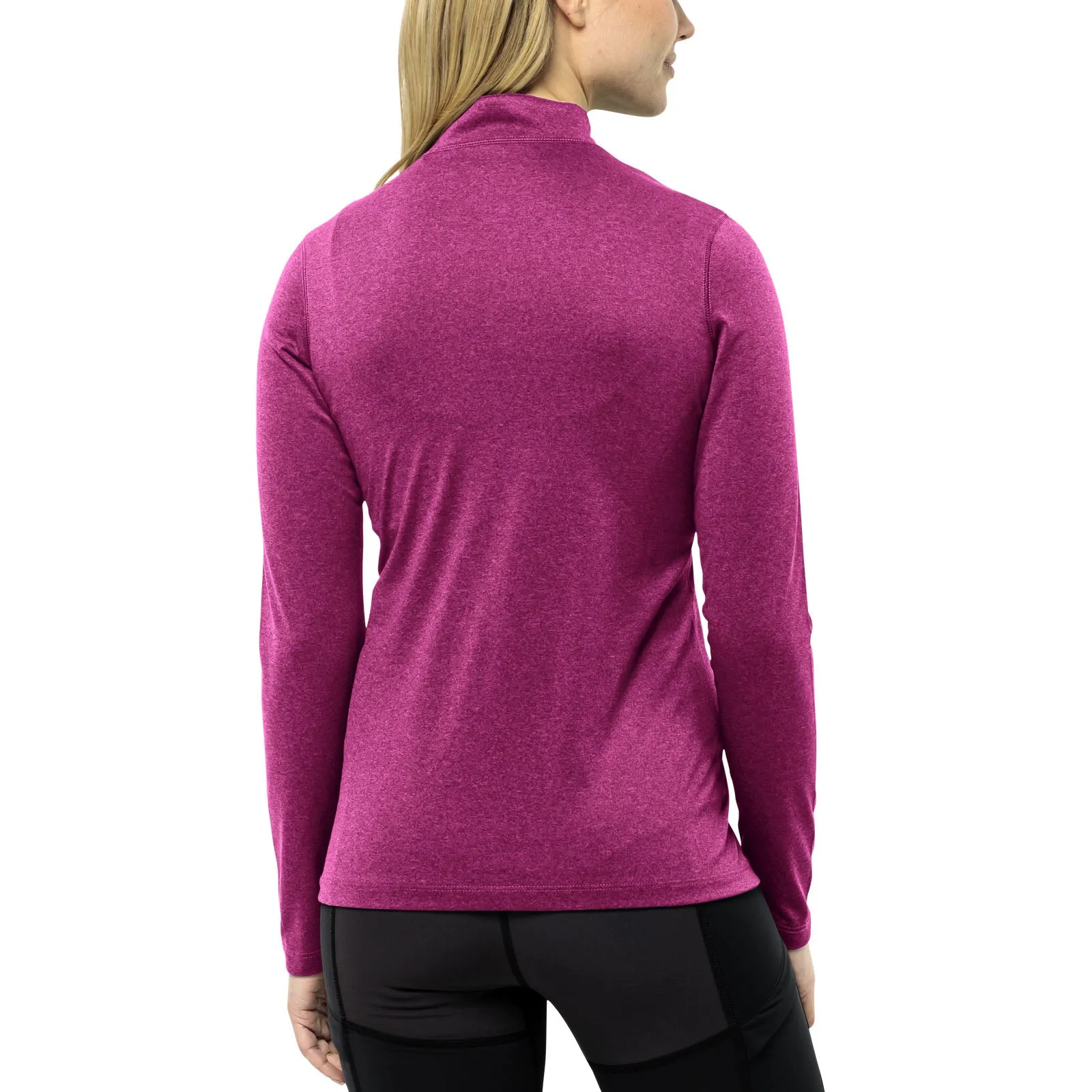 Jack Wolfskin Womens Sky Thermal Half Zip Baselayer Fleece