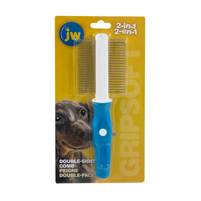 JW GripSoft Double Sided Comb