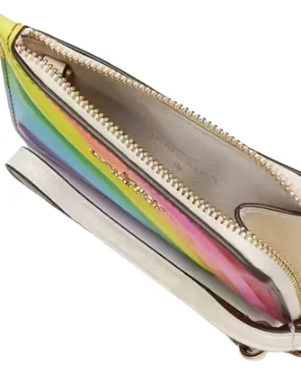 Kate Spade New York Rainbow Collection Small Card Holder Wristlet