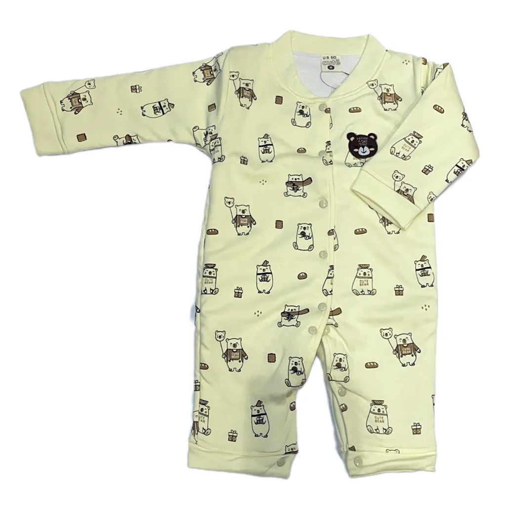 Kids Romper with Graphic Print