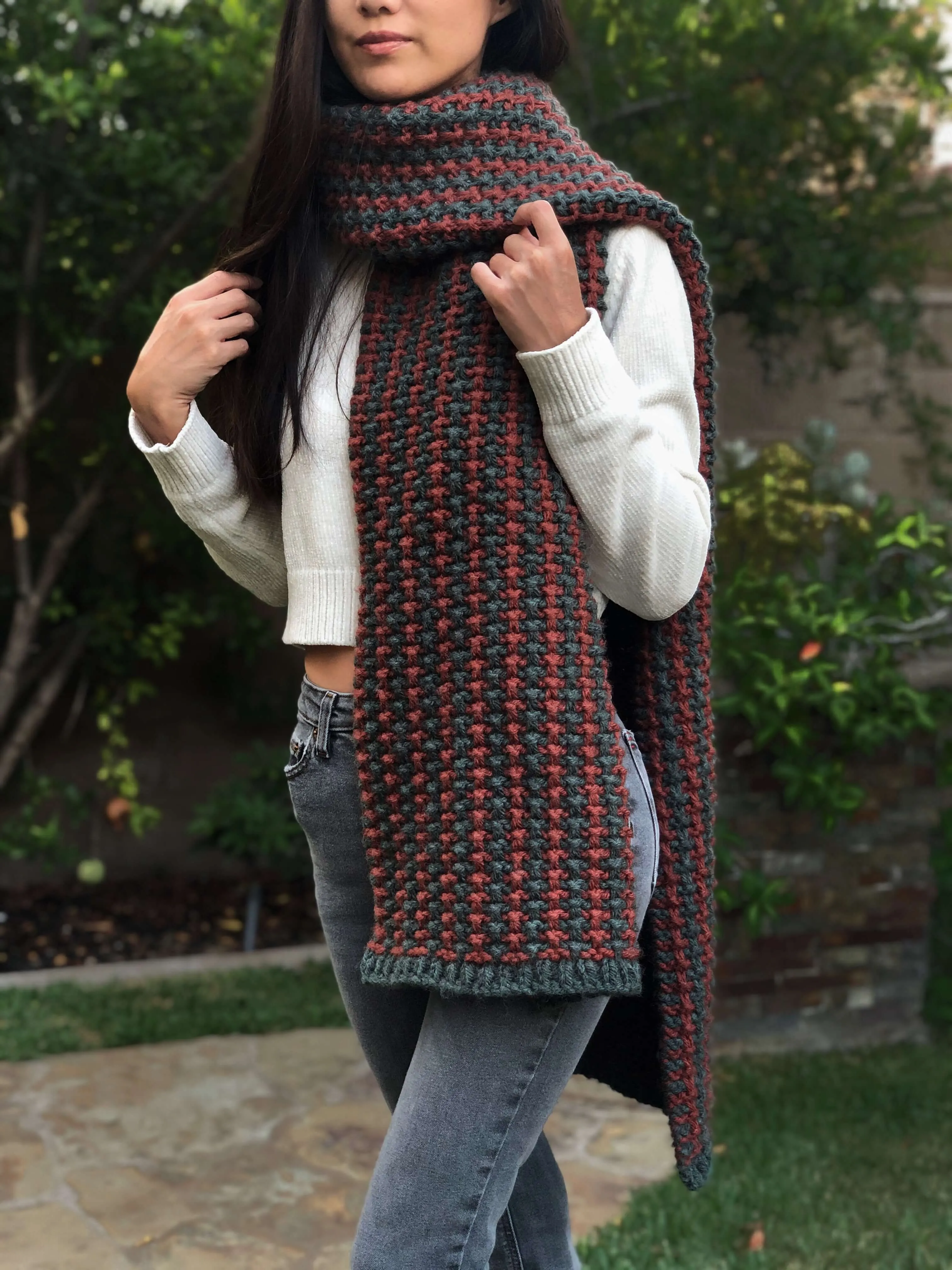 Knit Kit - Willow Blanket Scarf