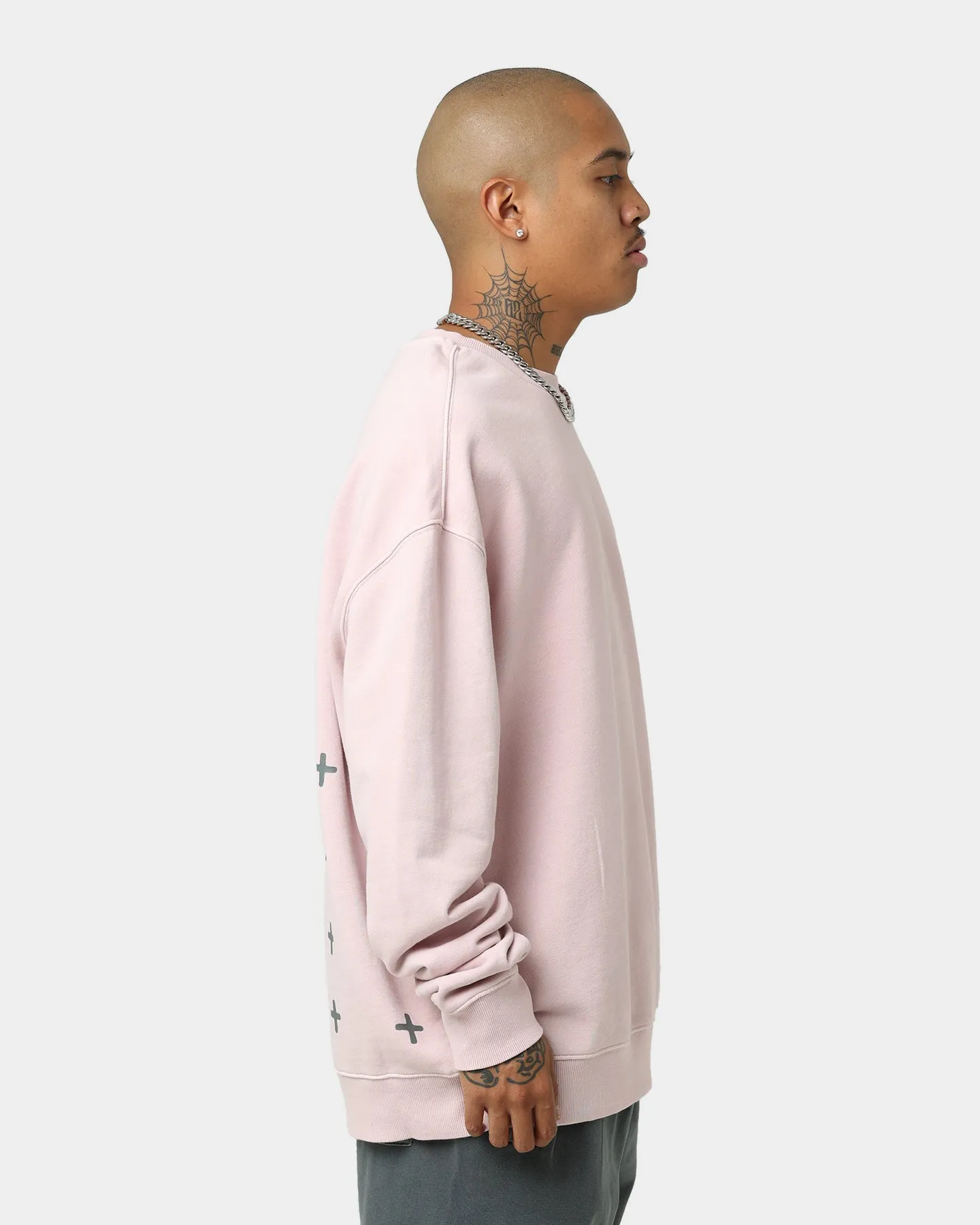 KSUBI 4 X 4 Biggie Crewneck Pink