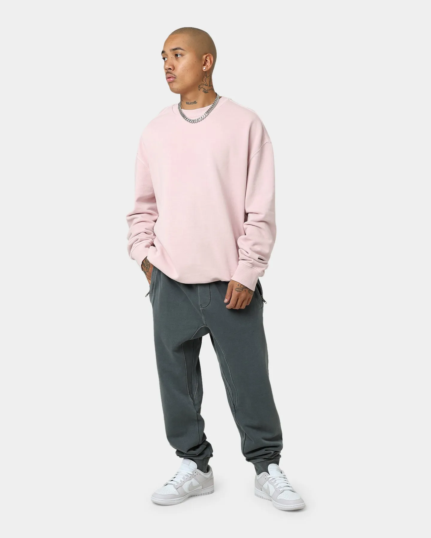 KSUBI 4 X 4 Biggie Crewneck Pink