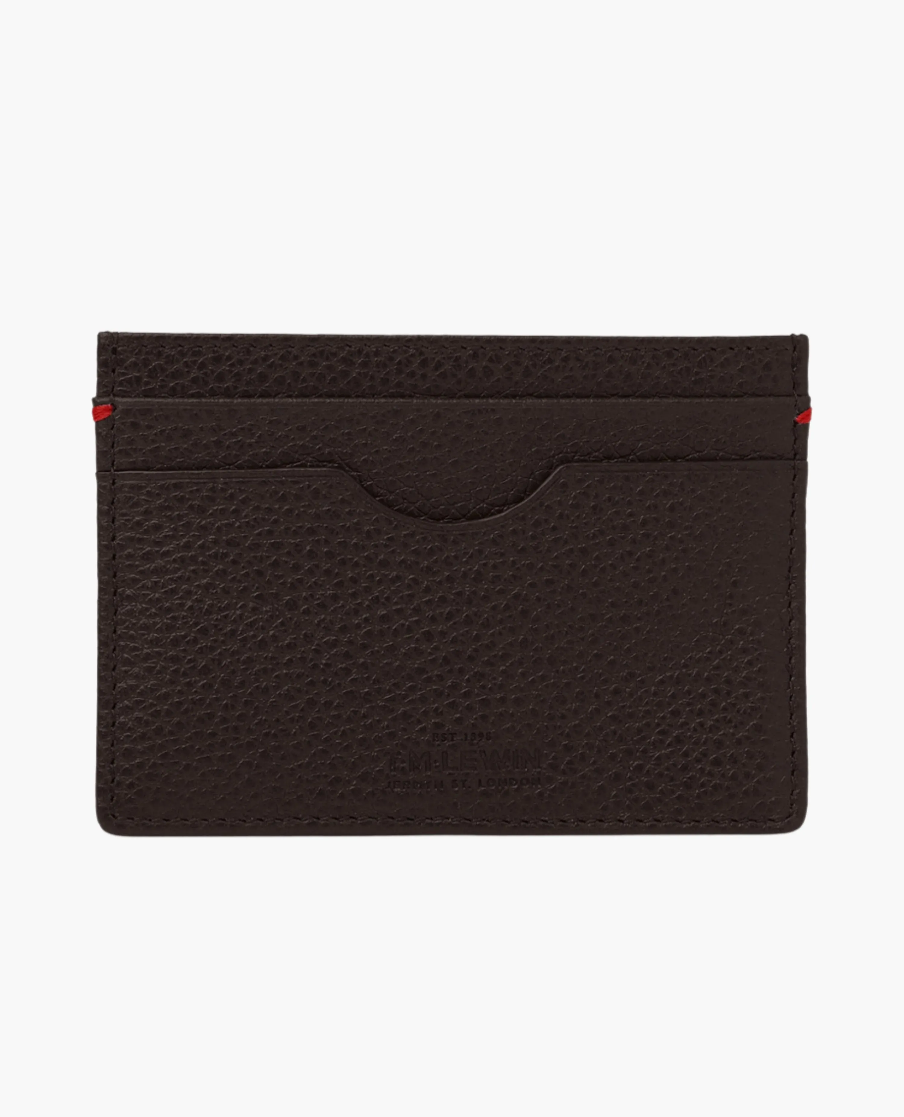 Leather Cardholder Brown