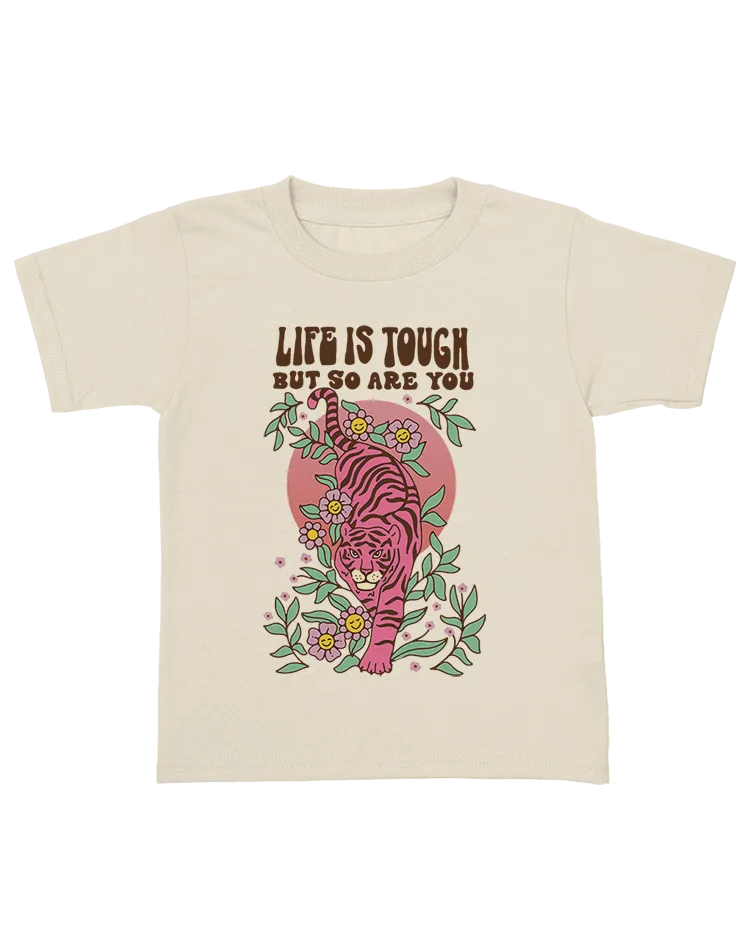 Life Is Tough But So Are You (Tiger) - Youth T-Shirt