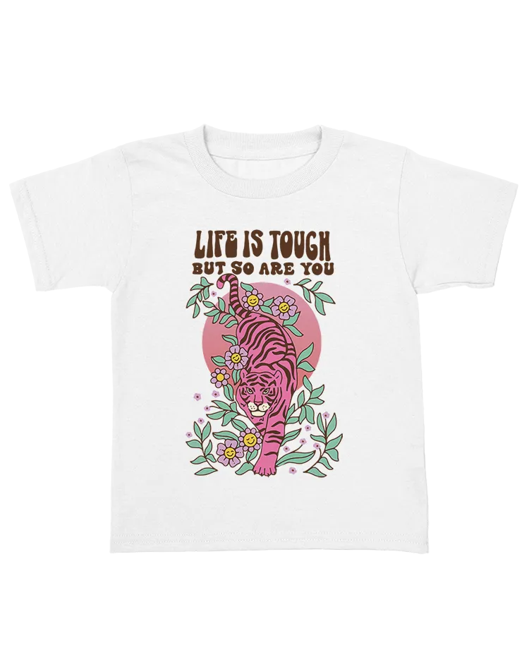 Life Is Tough But So Are You (Tiger) - Youth T-Shirt