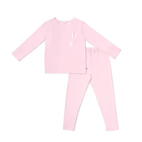 Love From Above Long Sleeve Toddler Jammies Pyjamas Set (Pink)