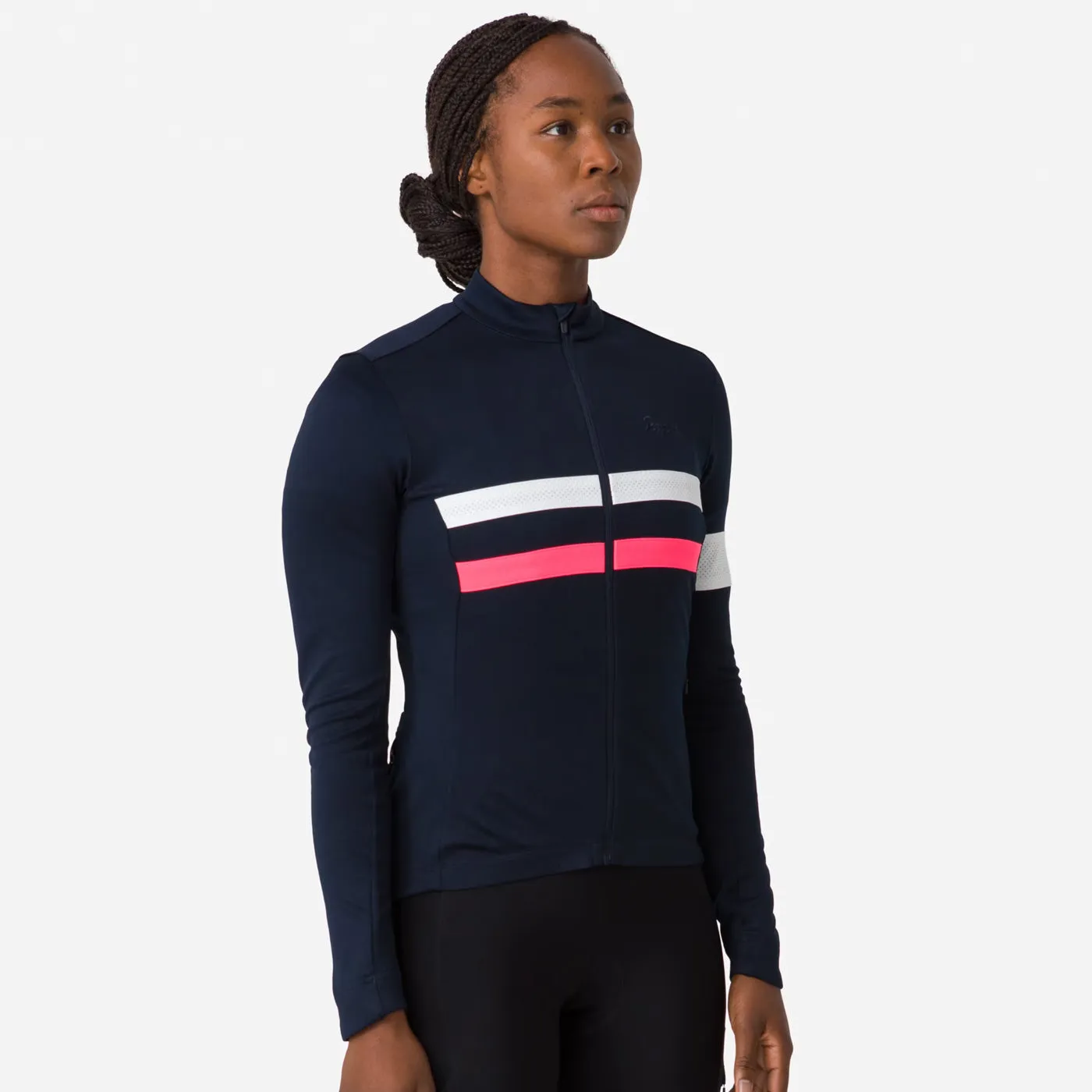 Maglia maniche lunghe donna Rapha Brevet - Blu