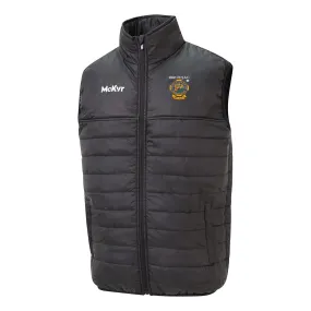 Mc Keever Eire Og GAC Craigavon Core 22 Padded Gilet - Youth - Black