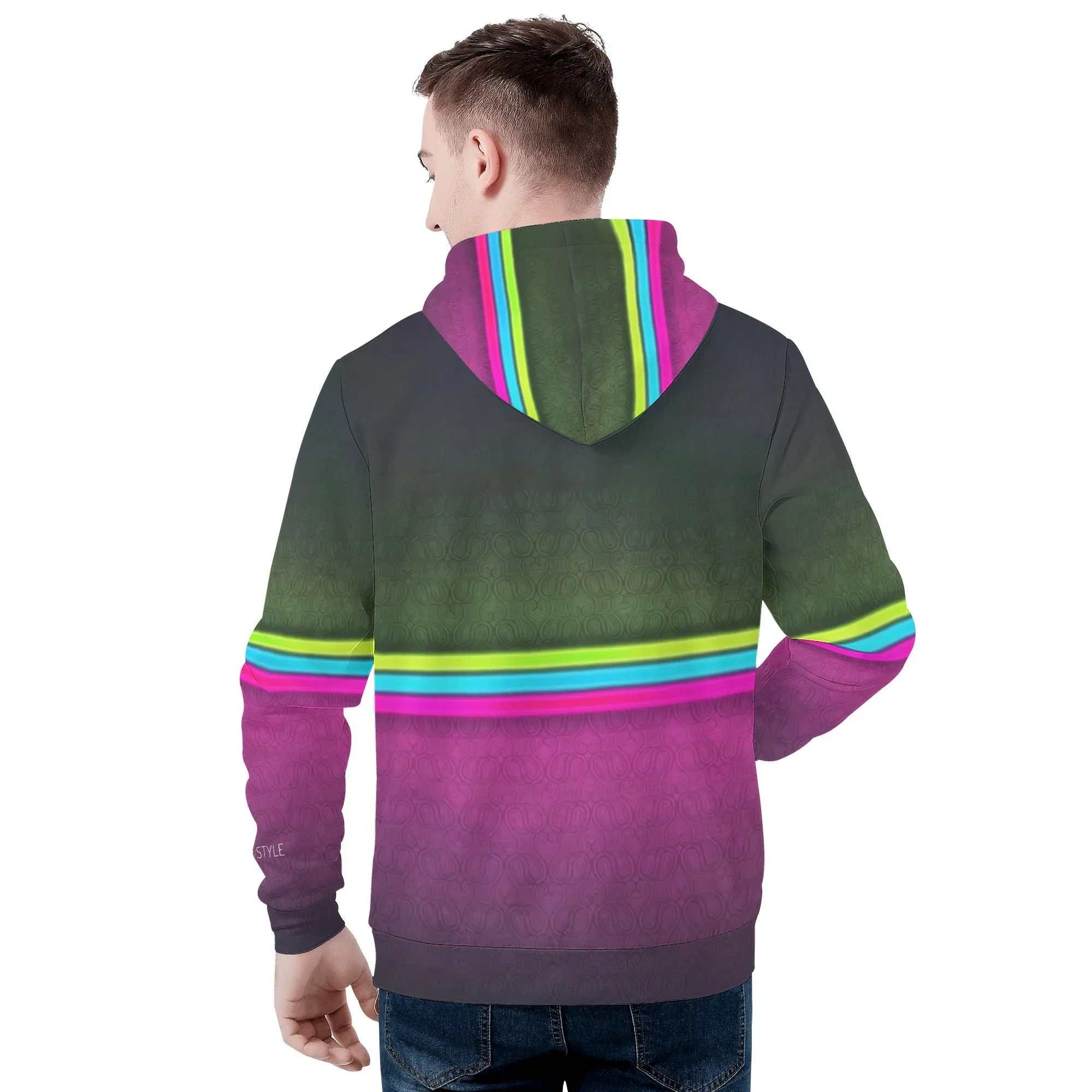 Mens Cozy Comfortable Hoodie - Grass