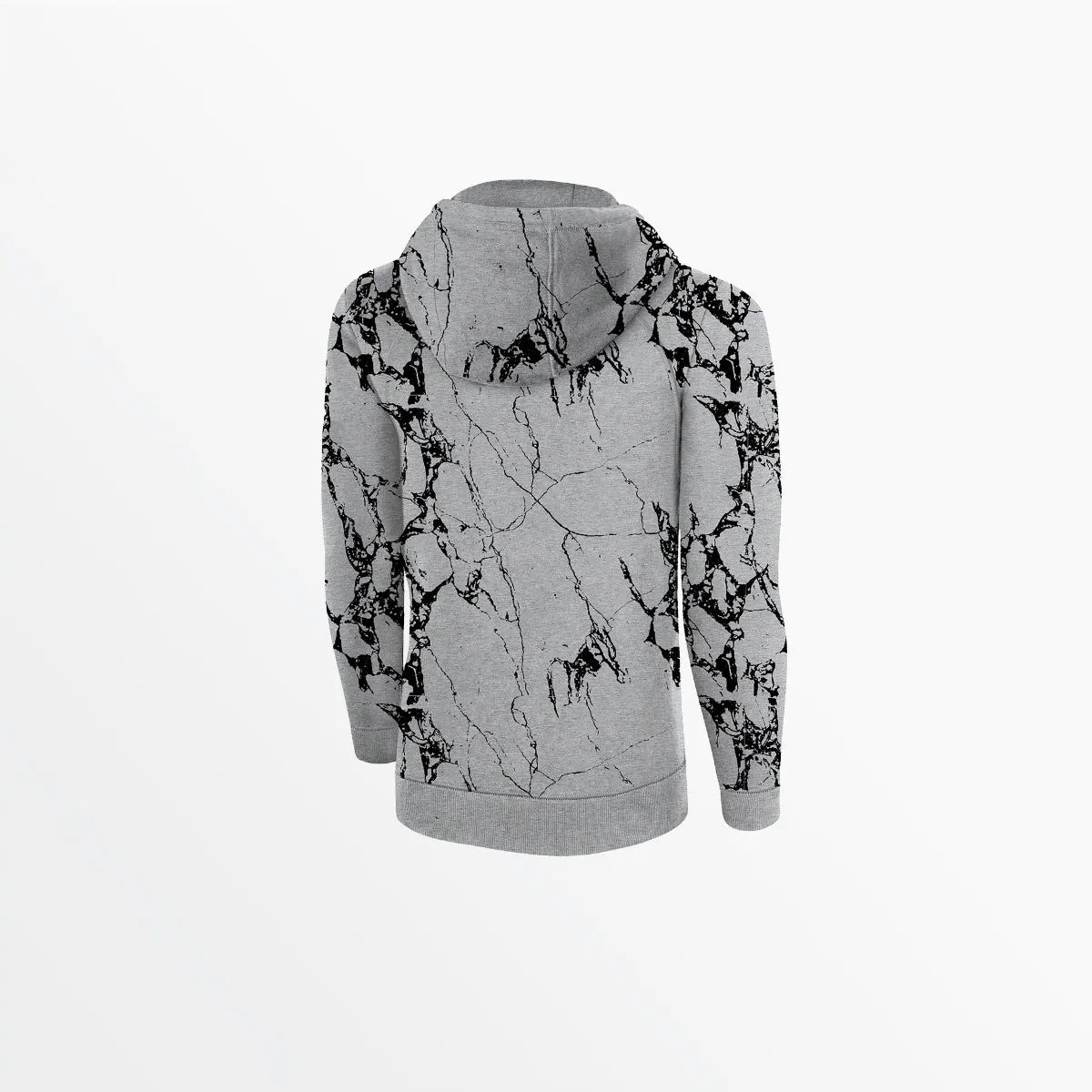 MEN'S MARBLE FRENCH TERRY PULLOVER HOODIE