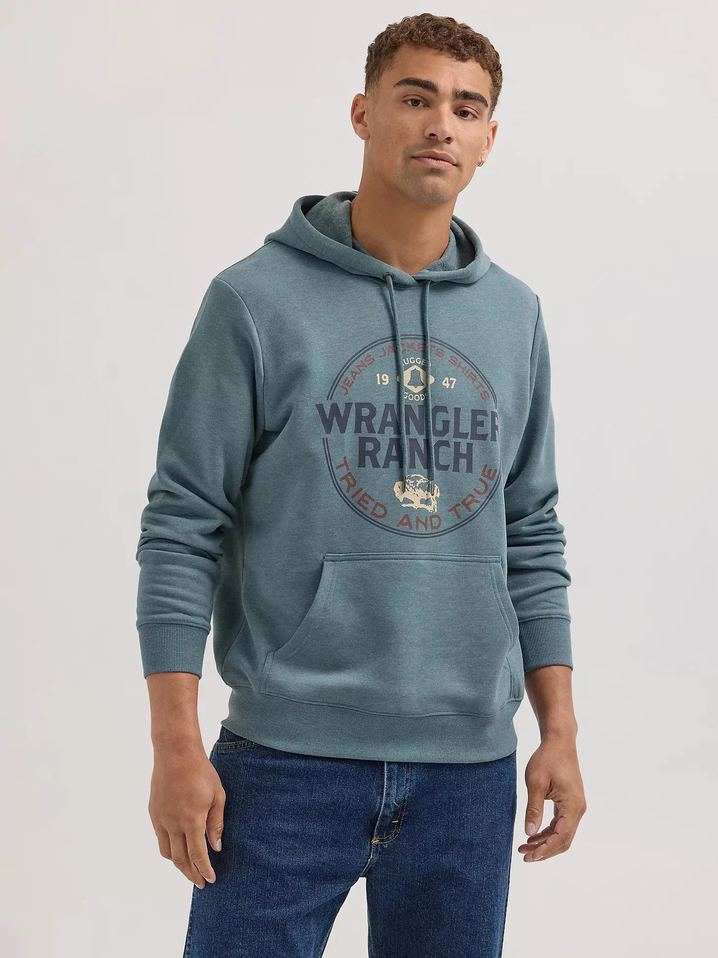 Men's Wrangler Ranch Logo Hoodie