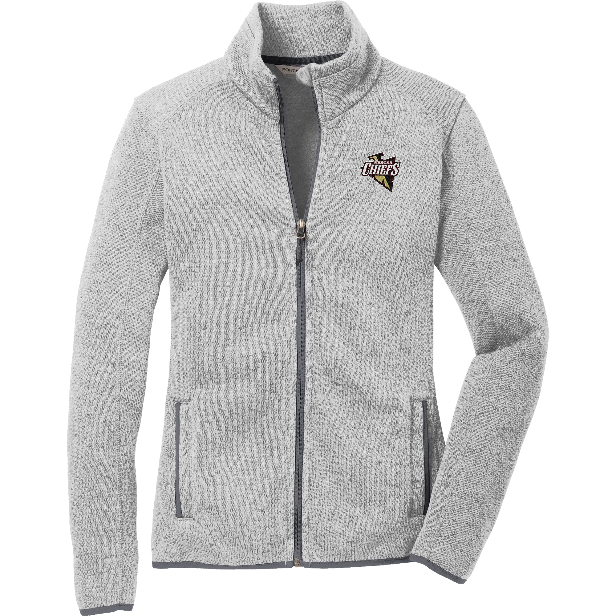 Mercer Chiefs Ladies Sweater Fleece Jacket