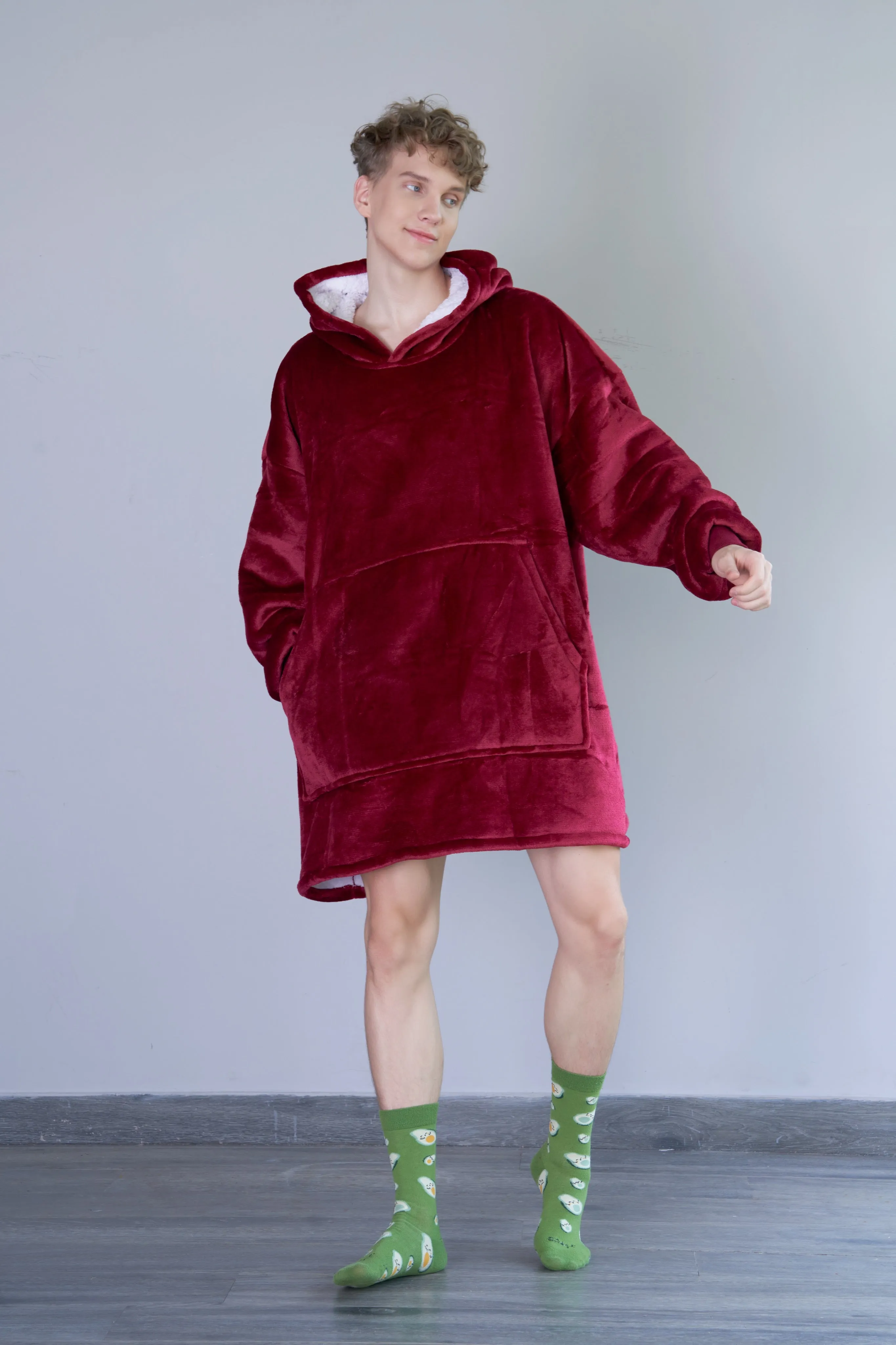 Merlot - Hoodie Blanket - Comfy Series