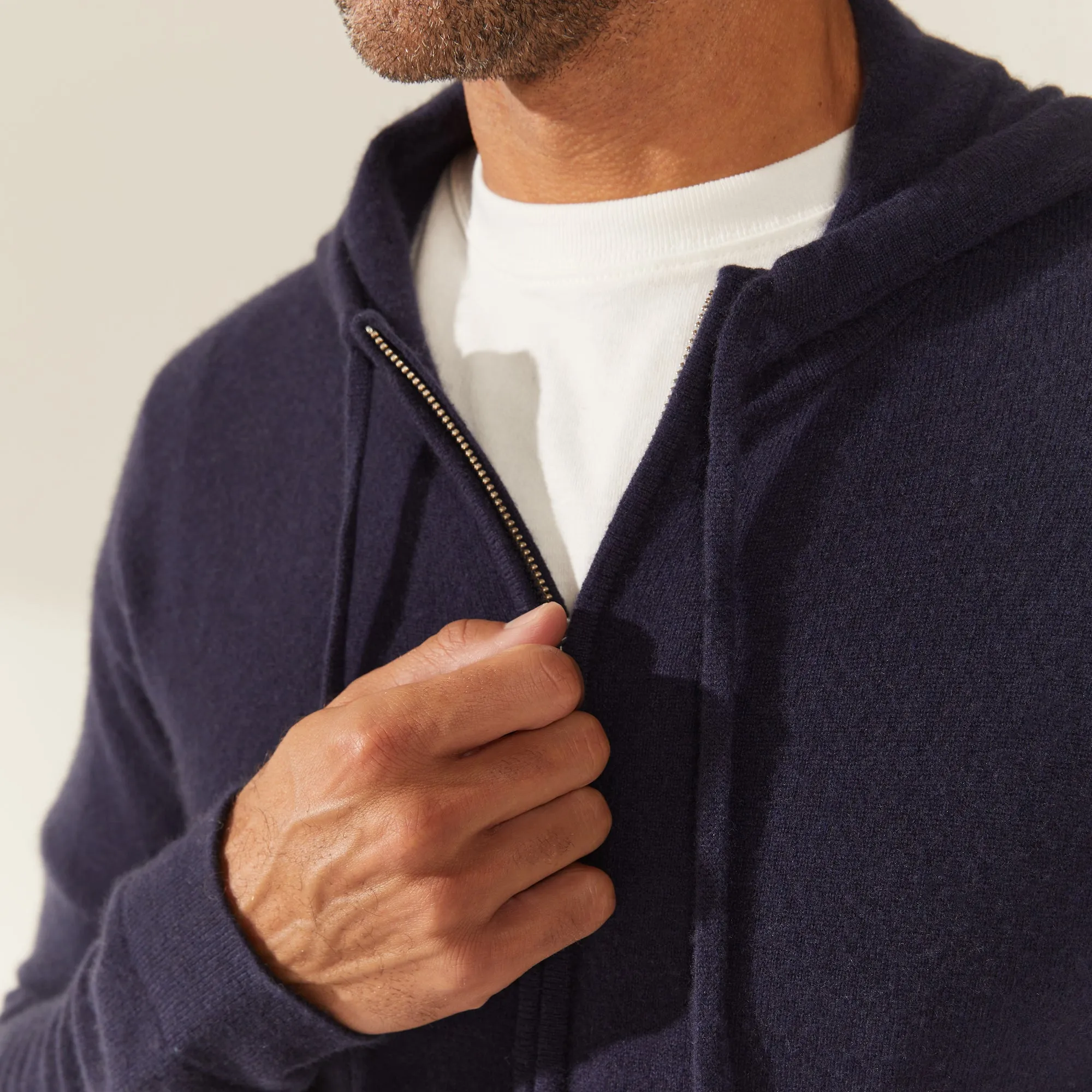 Milo Cashmere Zip Hoodie