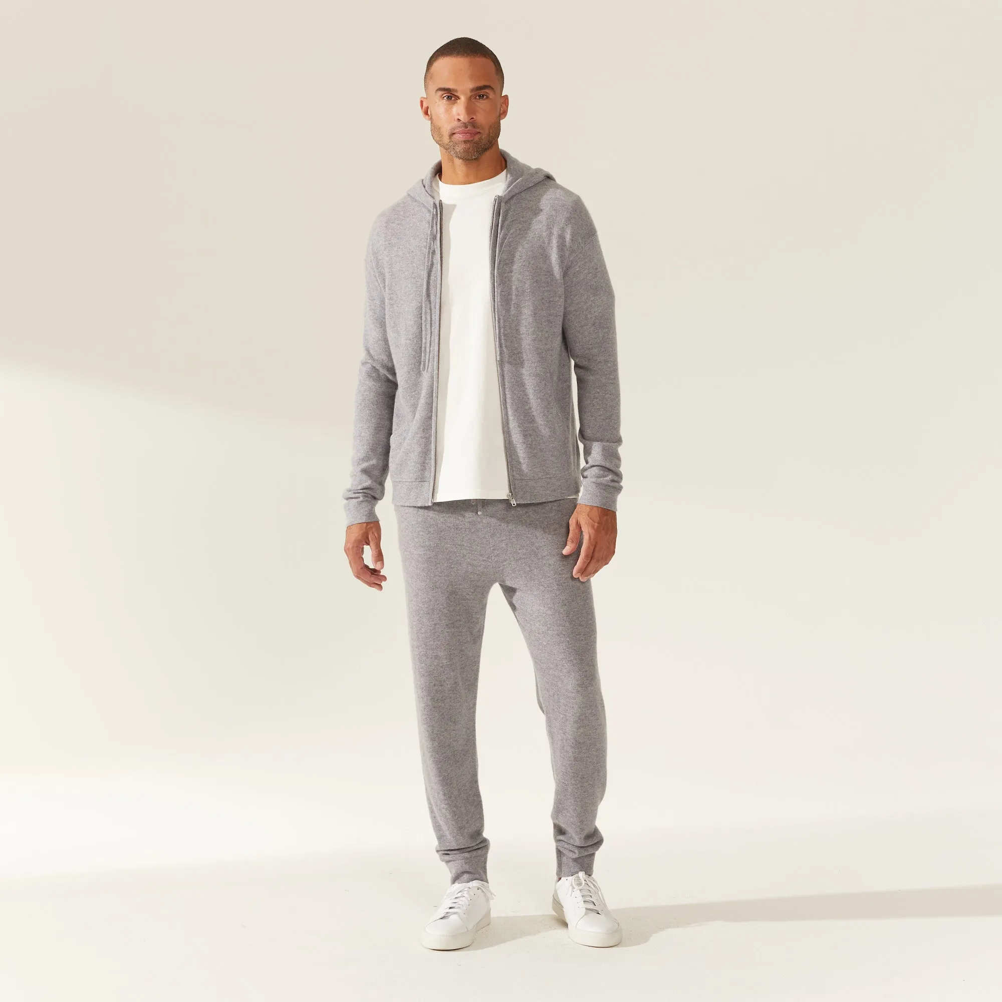 Milo Cashmere Zip Hoodie