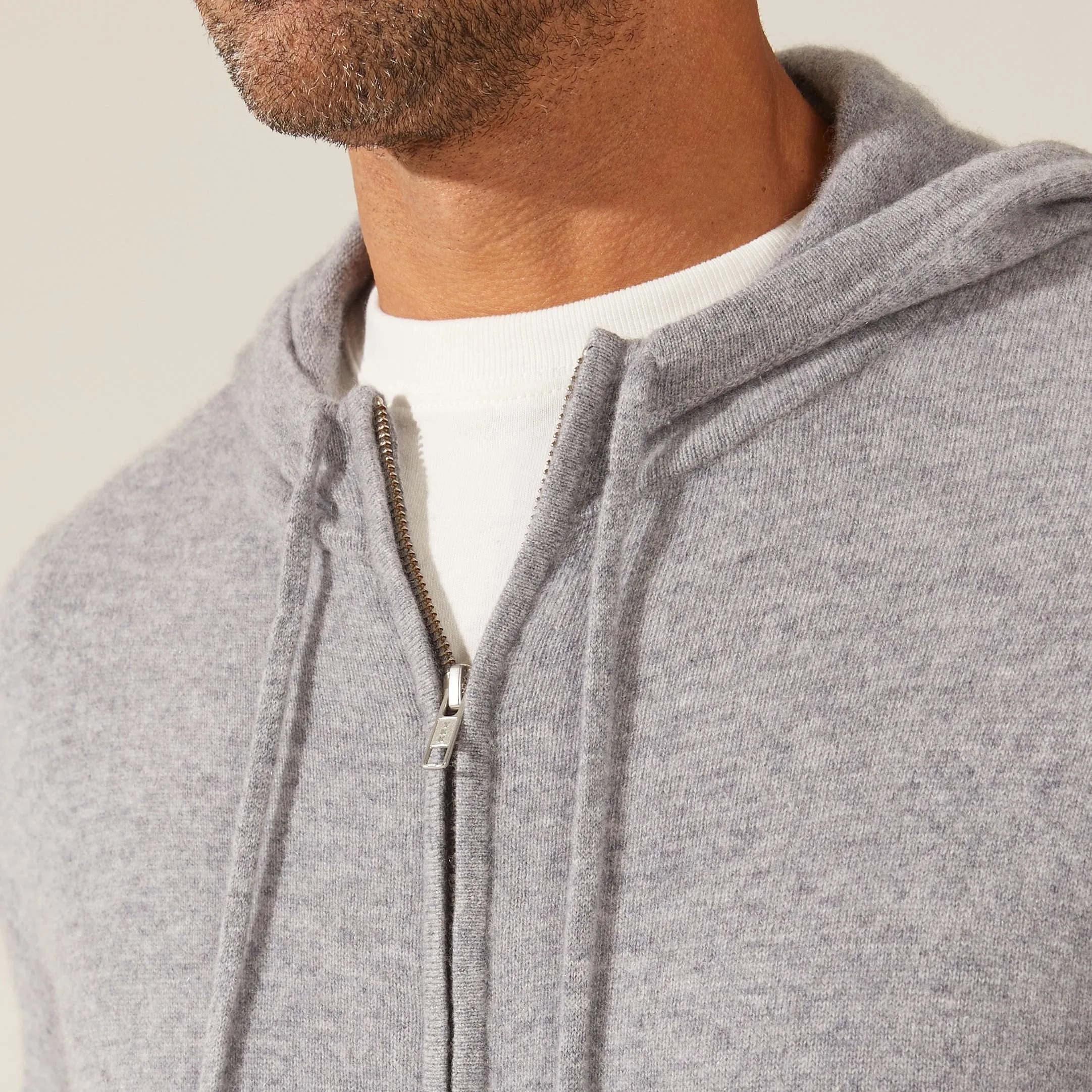 Milo Cashmere Zip Hoodie