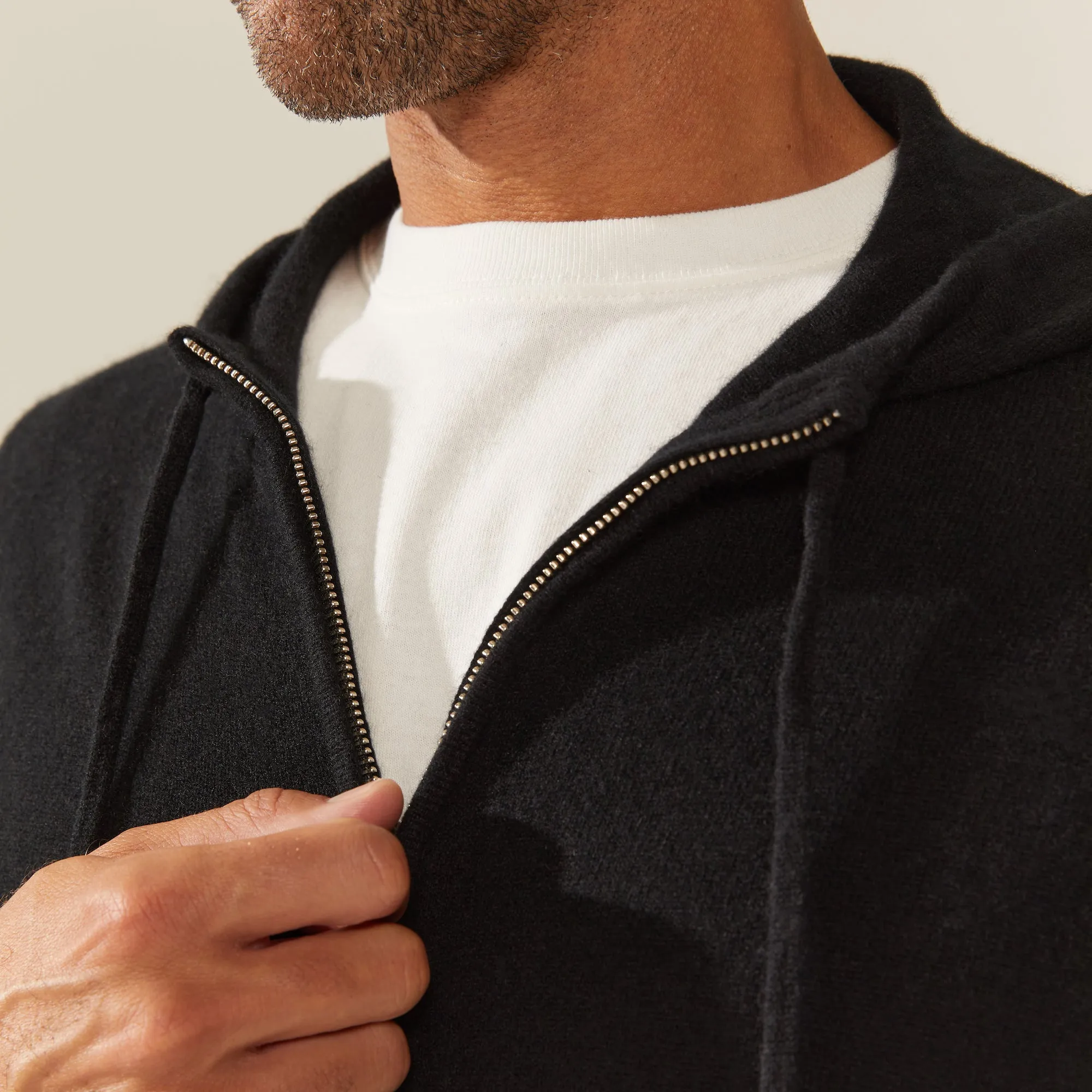 Milo Cashmere Zip Hoodie