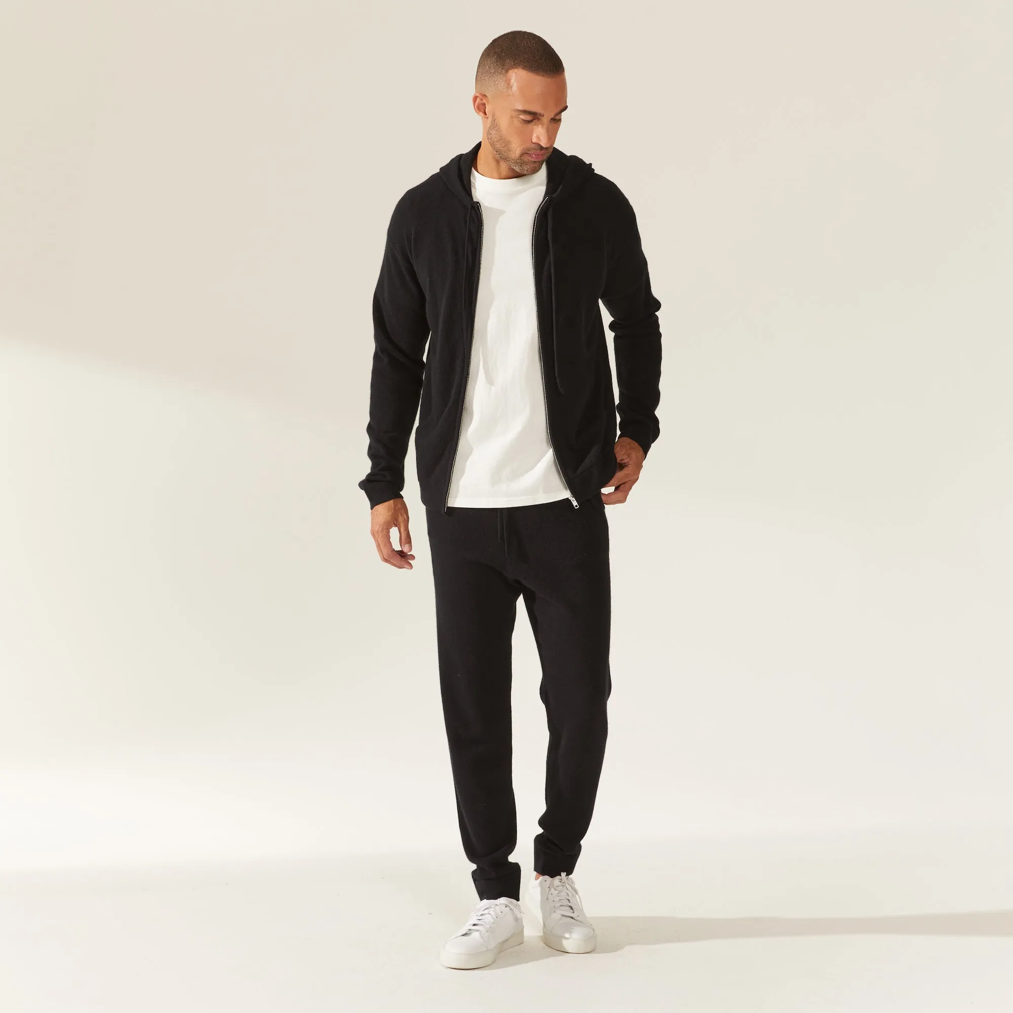 Milo Cashmere Zip Hoodie